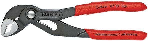 KNIPEX Wasserpumpenzange Cobra 8701180SB Kunststoff überz., atramentiert, 180 mm