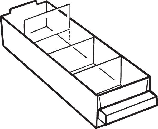 Ersatz-Schublade Typ A klar