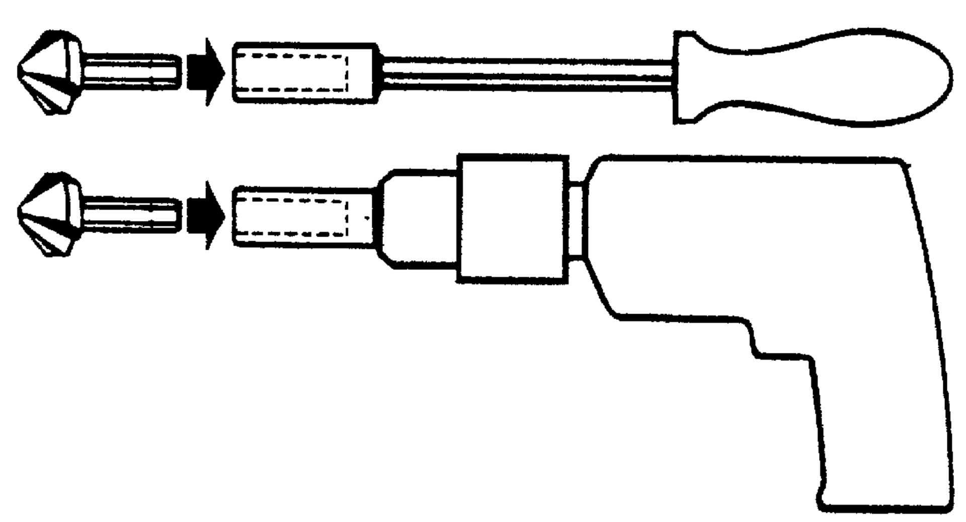 FORMAT Kegelsenkerbitsatz 90 Grad HSS 6,3 - 20,5 mm