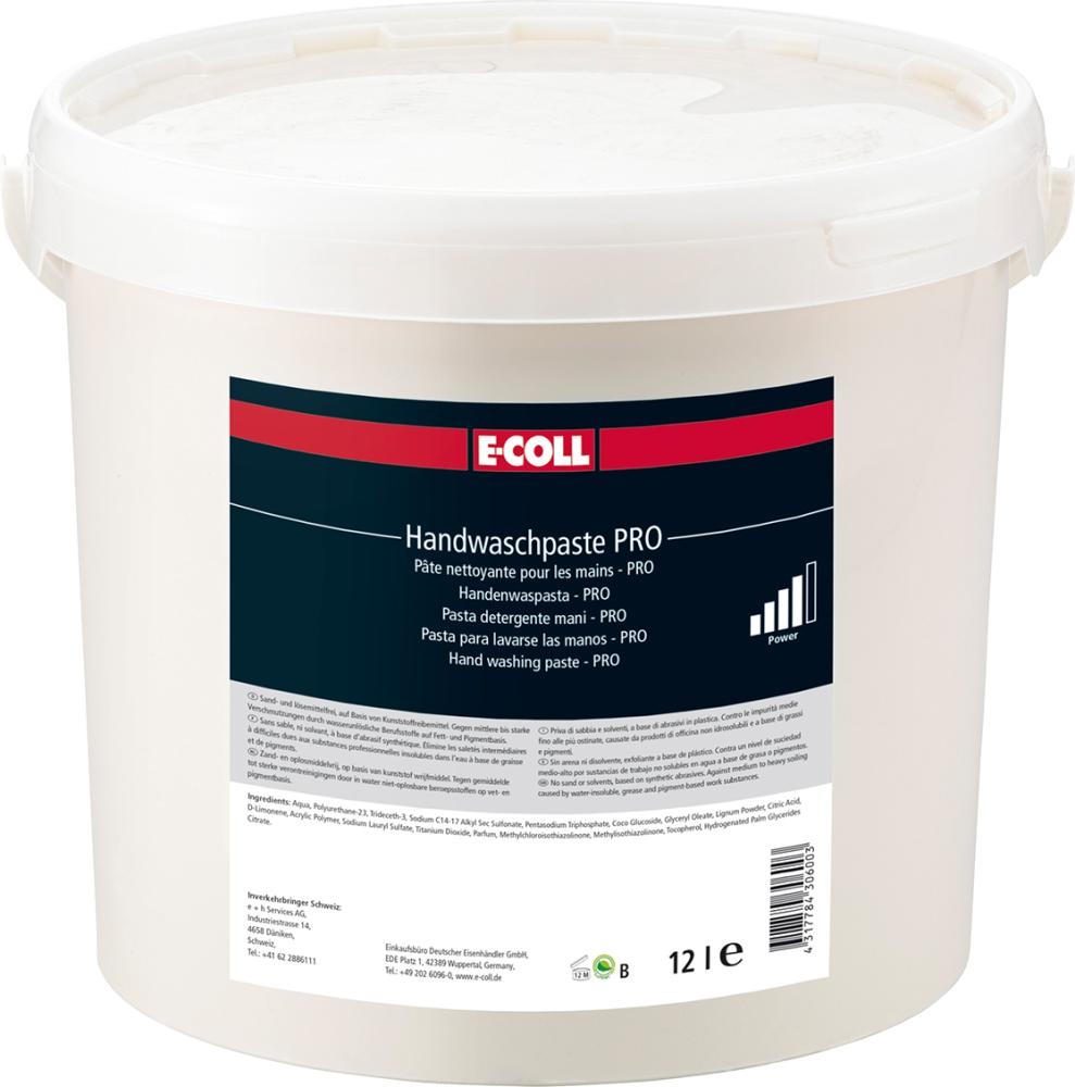 E-COLL Handwaschpaste Qualität 12L E-COLL