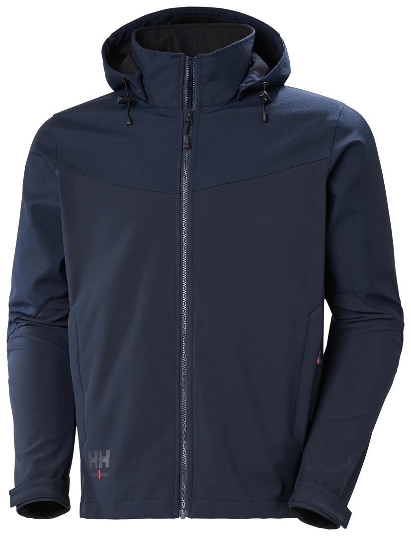 HELLY HANSEN Oxford Softshell-Jacke 74290 Gr. S NAVY