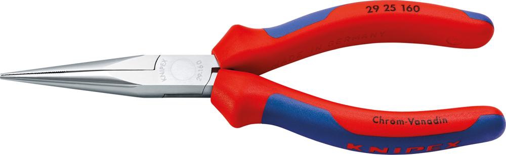 KNIPEX 29 25 160 Telefonzange mit Mehrko.-Hülle verchromt 160 mm