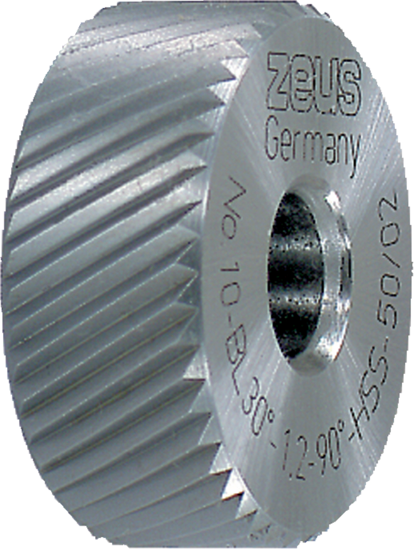 ZEUS Rändelfräsrad DIN403 PM BL 20x8x6mm 0,8 tlg