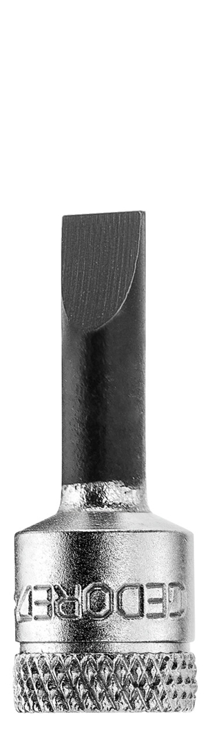 GEDORE Schraubendrehereinsatz 1/4" Schlitz 5,5x1mm, IS 20 5,5X1, 6171640