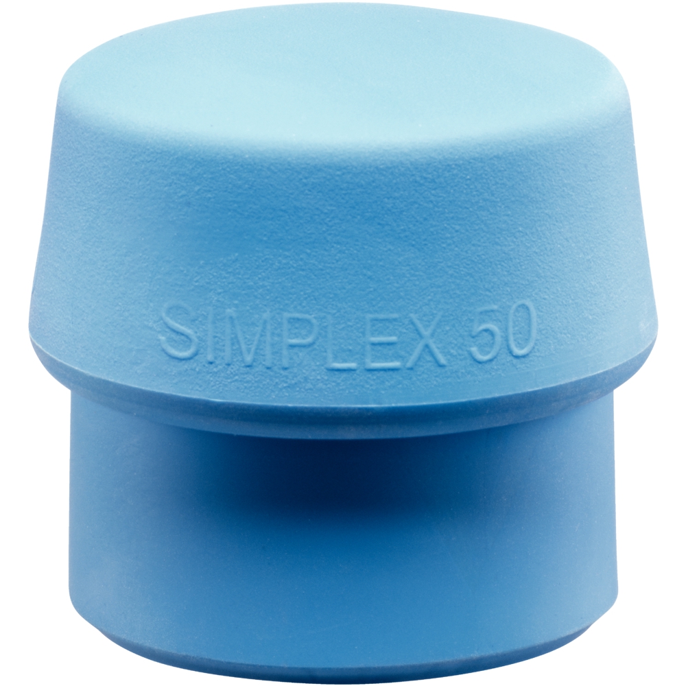 HALDER Schonhammerkopf SIMPLEX TPE-soft 50 mm, blau, 3201.050