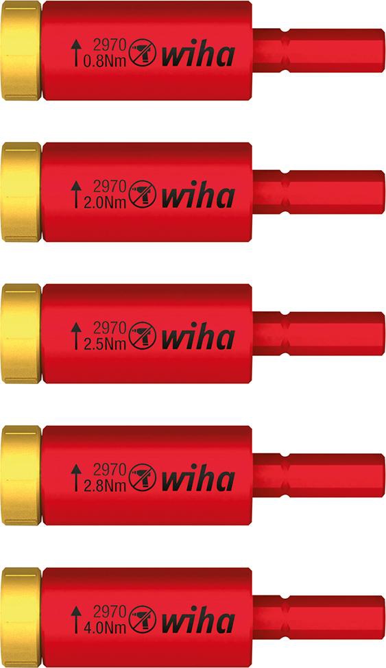 WIHA Drehmoment-Adapter easyTorque Satz VDE 5-teilig