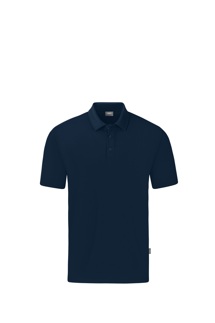 JAKO Polo Organic Stretch Herren C6321, Gr. S marine