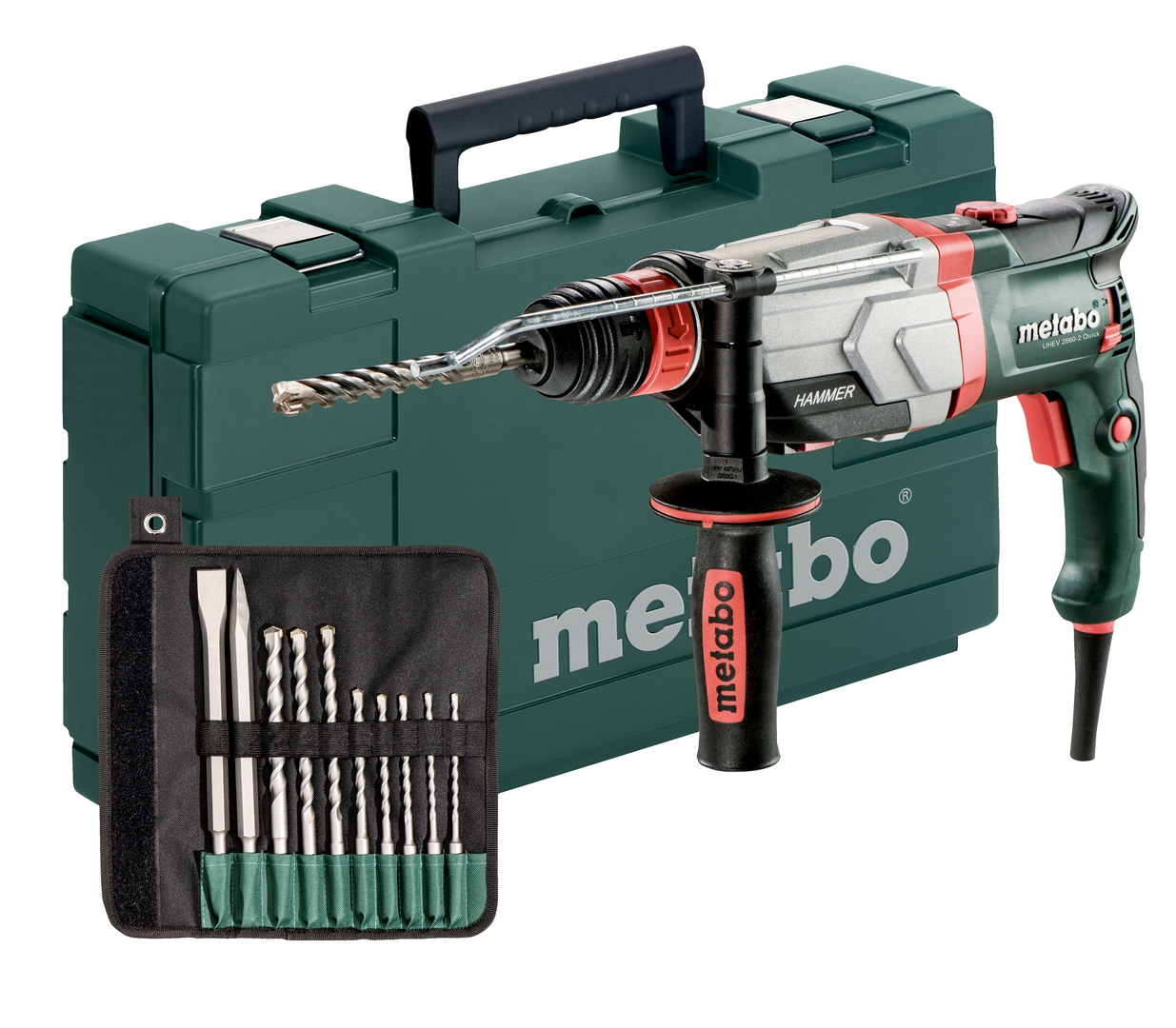 METABO Multihammer mit Zubehör im Koffer UHEV 2860-2 Quick Set, 1100 Watt