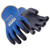 UVEX Montage-Handschuh athletic lite dry Gr. 12 Nitril-Noppen blau/schw, 6003.3