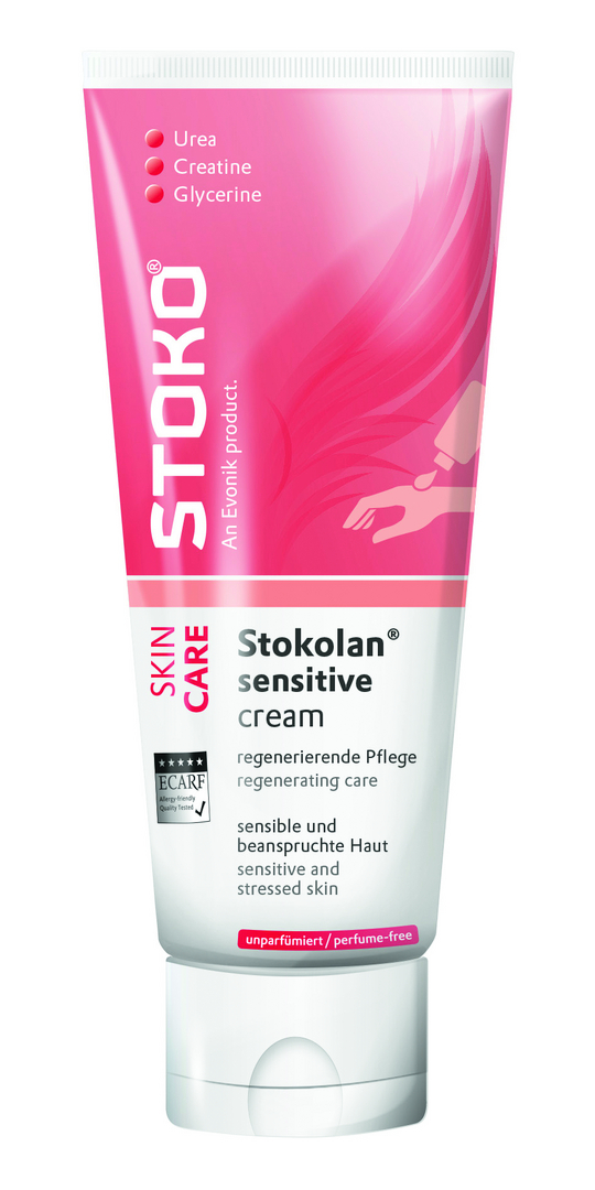 STOKOLAN Sensitive Pure Hautpflegecreme 100 ml Tube, unparfümiert