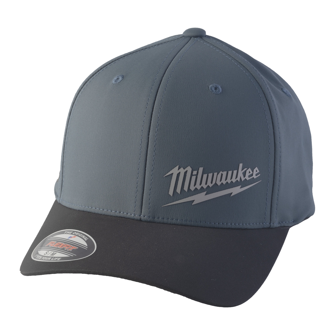 MILWAUKEE Baseball Kappe BCPBLU-S/M Performance, blau mit UV-Schutz