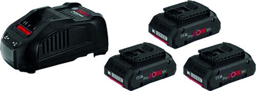 Bosch Starter-Set 18V ProCore 3x4,0Ah Akku+LadegerätGAL 1880