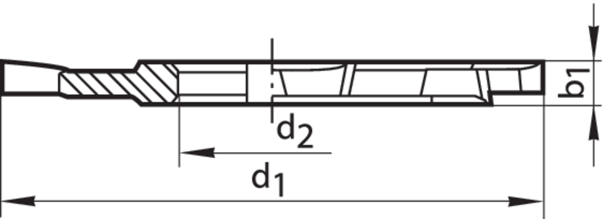 FORMAT Scheibenfräser DIN885 A HSSE 80 x 16,0 mm