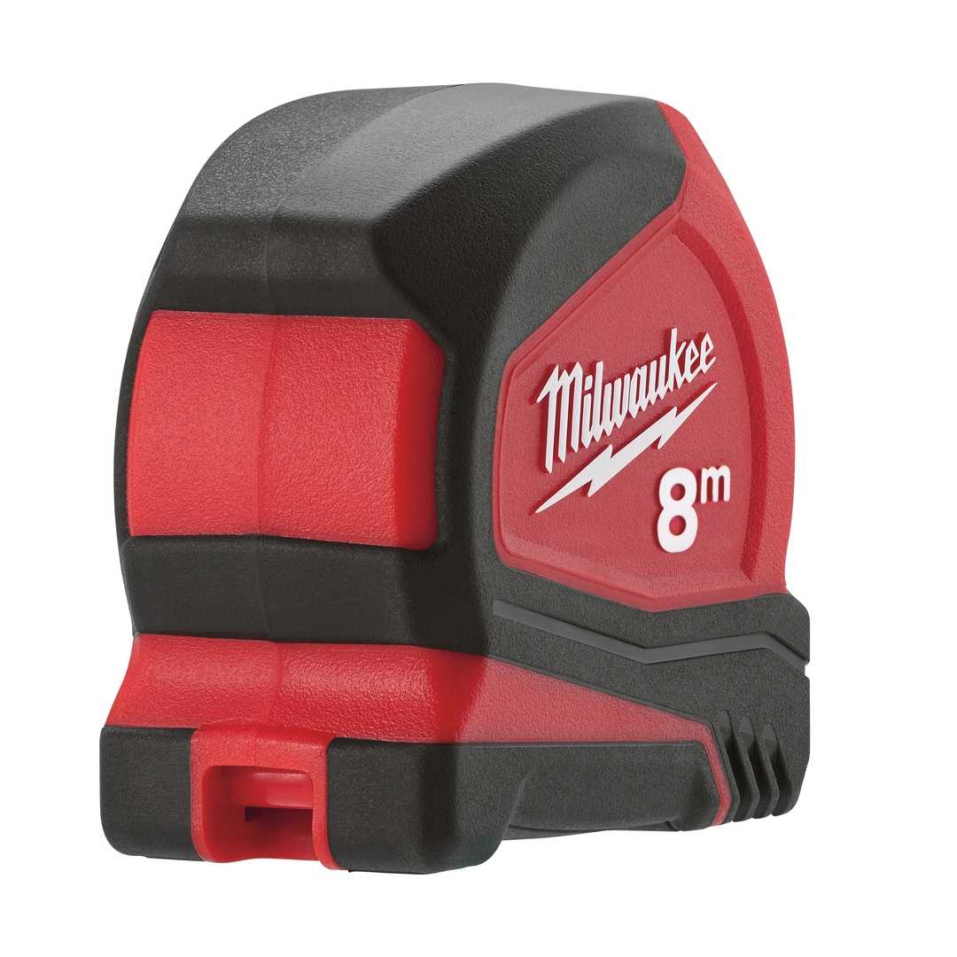 MILWAUKEE Premium-Bandmaß 8m, 33 mm breites Band, nicht-magnetisch