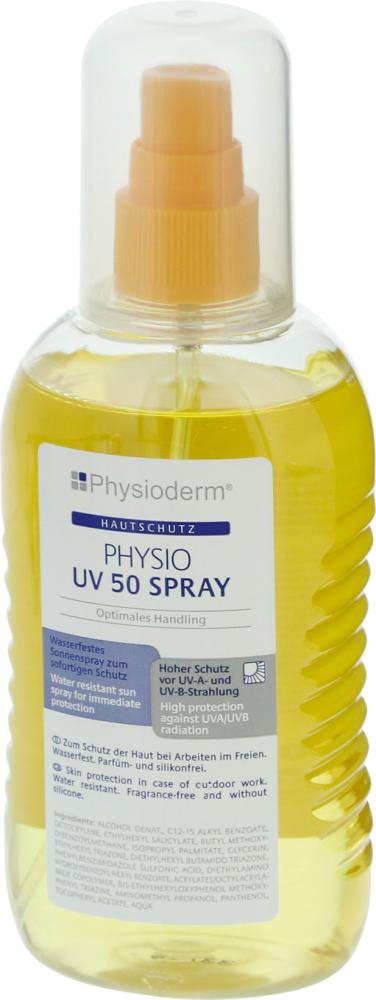 PHYSIODERM Hautschutz-Spray Physio UV 50 Spray, 200 ml Pumpspray