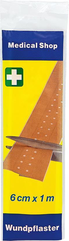 HOLTHAUS Wundpflaster Ypsiplast, starr, 6 cm x 1 m