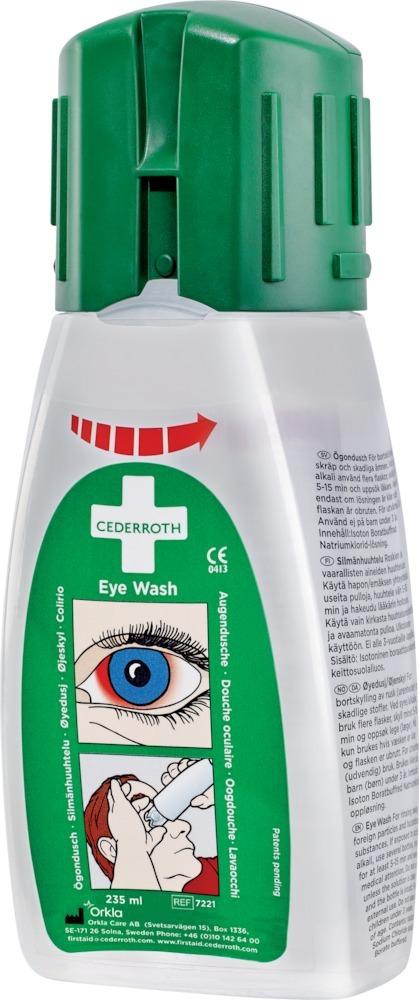 CEDERROTH Augendusche im Taschenformat, 235 ml