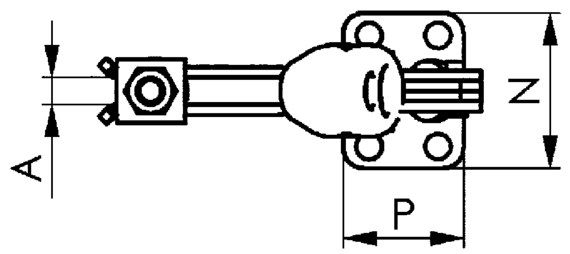 Senkrecht - Spanner 6800 Gr. 0 AMF