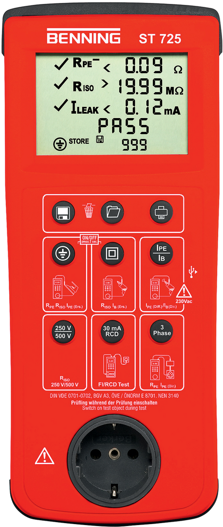 BENNING Gerätetester 760+ SET 050335