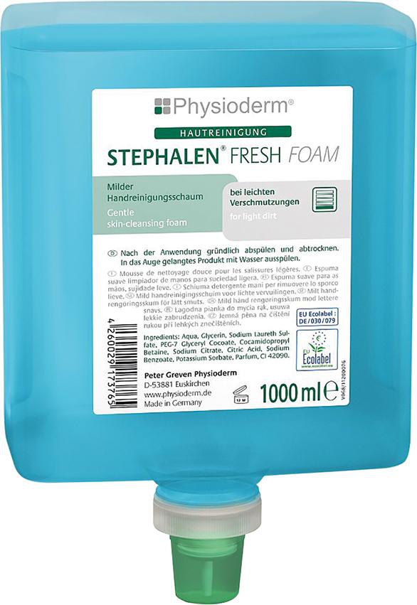 PHYSIODERM Handreinigungsschaum Stephalen Fresh Foam, 1.000 ml Neptunefl