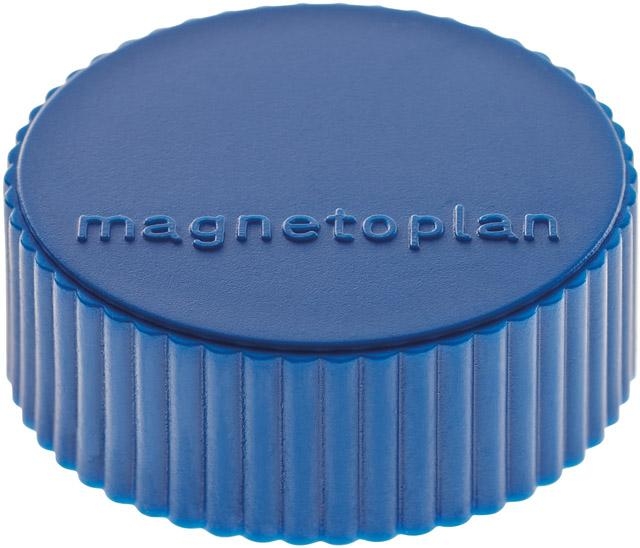 Magnet D 34 mm VE 10 Stück Haftkraft 2000 g, dblau