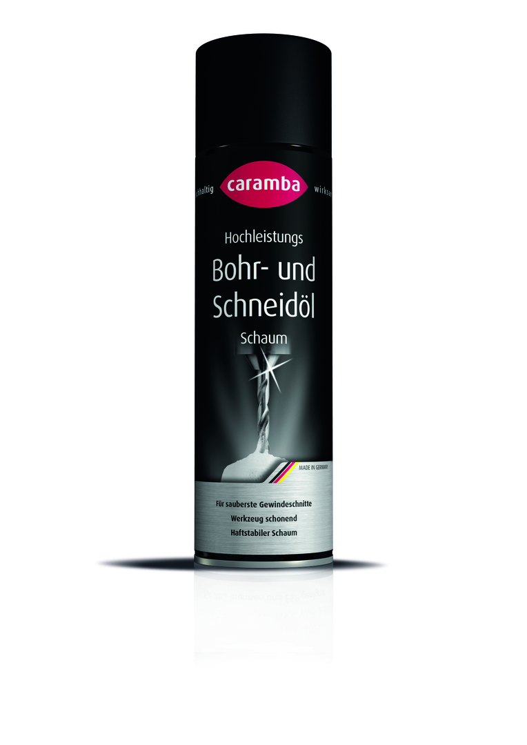 CARAMBA Bohr- und Schneidölschaum 500 ml Spraydose,"Profi-Serie"