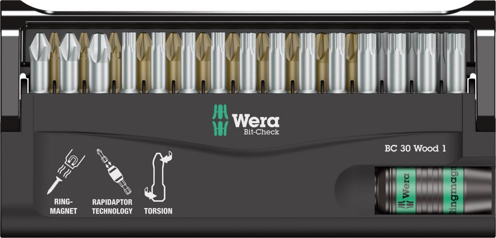 Bit-Check 30 Wood 1               Wera