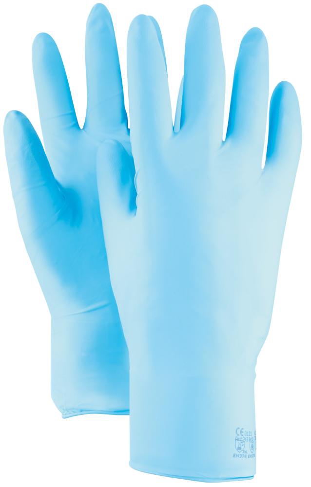 KCL Einmalhandschuh DERMATRIL 740 blau ungepudert Gr. 11 ( Box a 100 Stk. )