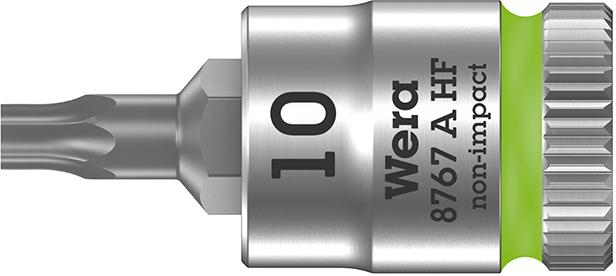 WERA Schraubendreher-Einsatz 1/4" TX10x 28mm Haltefunktion