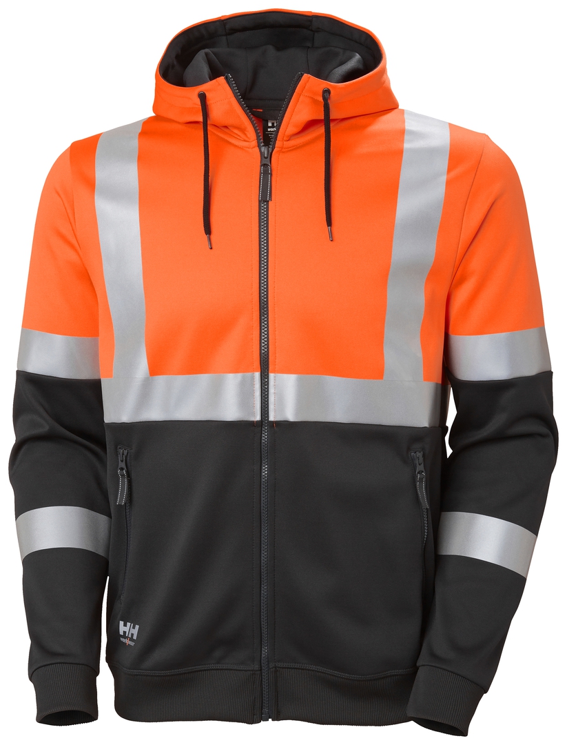 HELLY HANSEN Addvis LS-Shirt 79259 Gr. 2XL ORANGE/EBONY