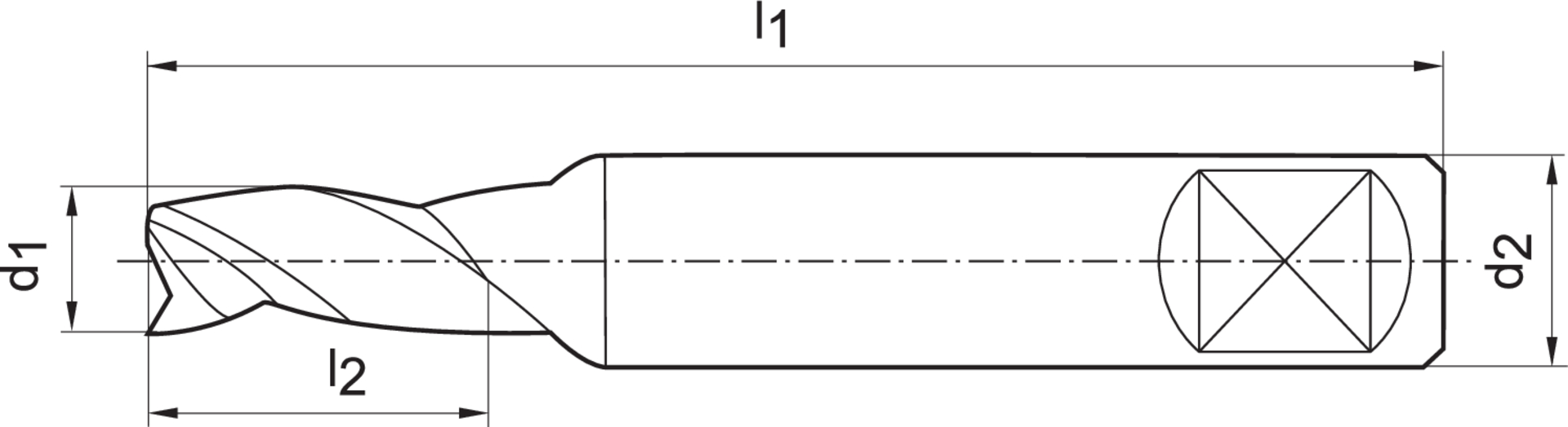 FORMAT Einwegfräser WN K HSSE 10,00 mm