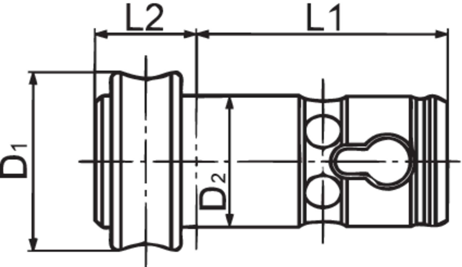 Bohrereinsatz E 26 MK 1 Fahrion