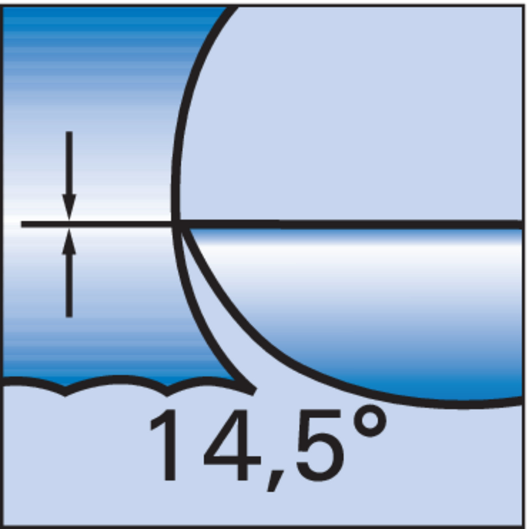 FORMAT Schaftfräser DIN6527 K VHM TiAlN 2,0 mm HB Z 4