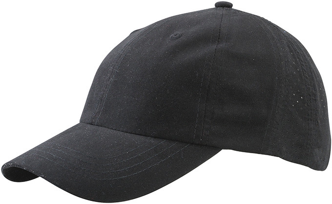 mb Laser Cut Cap MB6538 100%PES, black, Größe one size