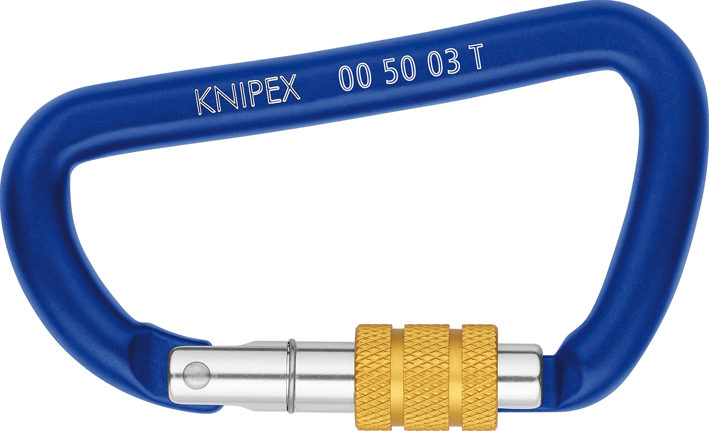 KNIPEX 00 50 03 T BK Materialkarabiner 2 Stück