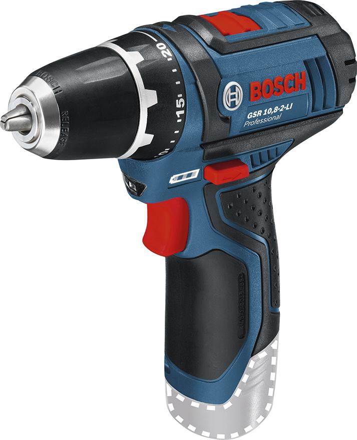 BOSCH Akku-Bohrschrauber, FlexiClick GSR 12V-15FC, Clic & Go, L-BOXX