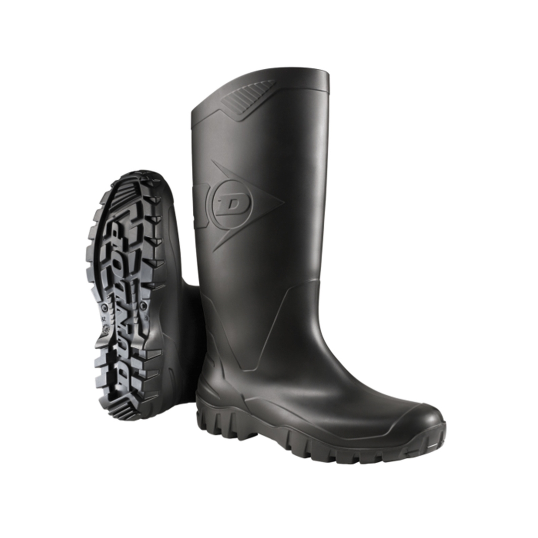 DUNLOP Gummistiefel Dane PVC Gr. 47 schwarz, K600011