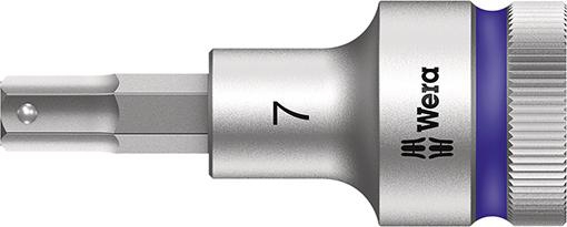 Schraubendr.-Einsatz 1/2" 7x 60mm i6kt. HF    Wera