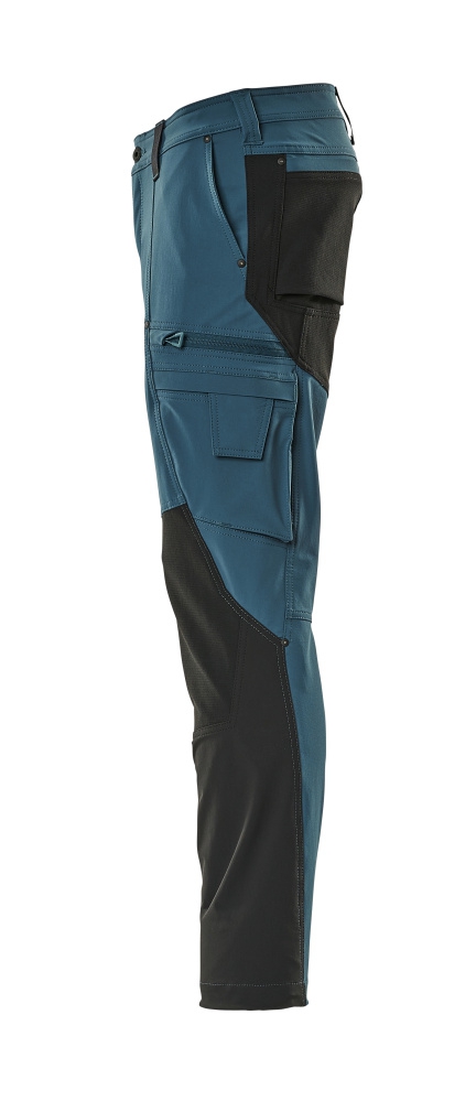 MASCOT Advanced Bundhose Ultim. Stretch Gr. 82C52 dunkelpetr./ schwarz 21679-311