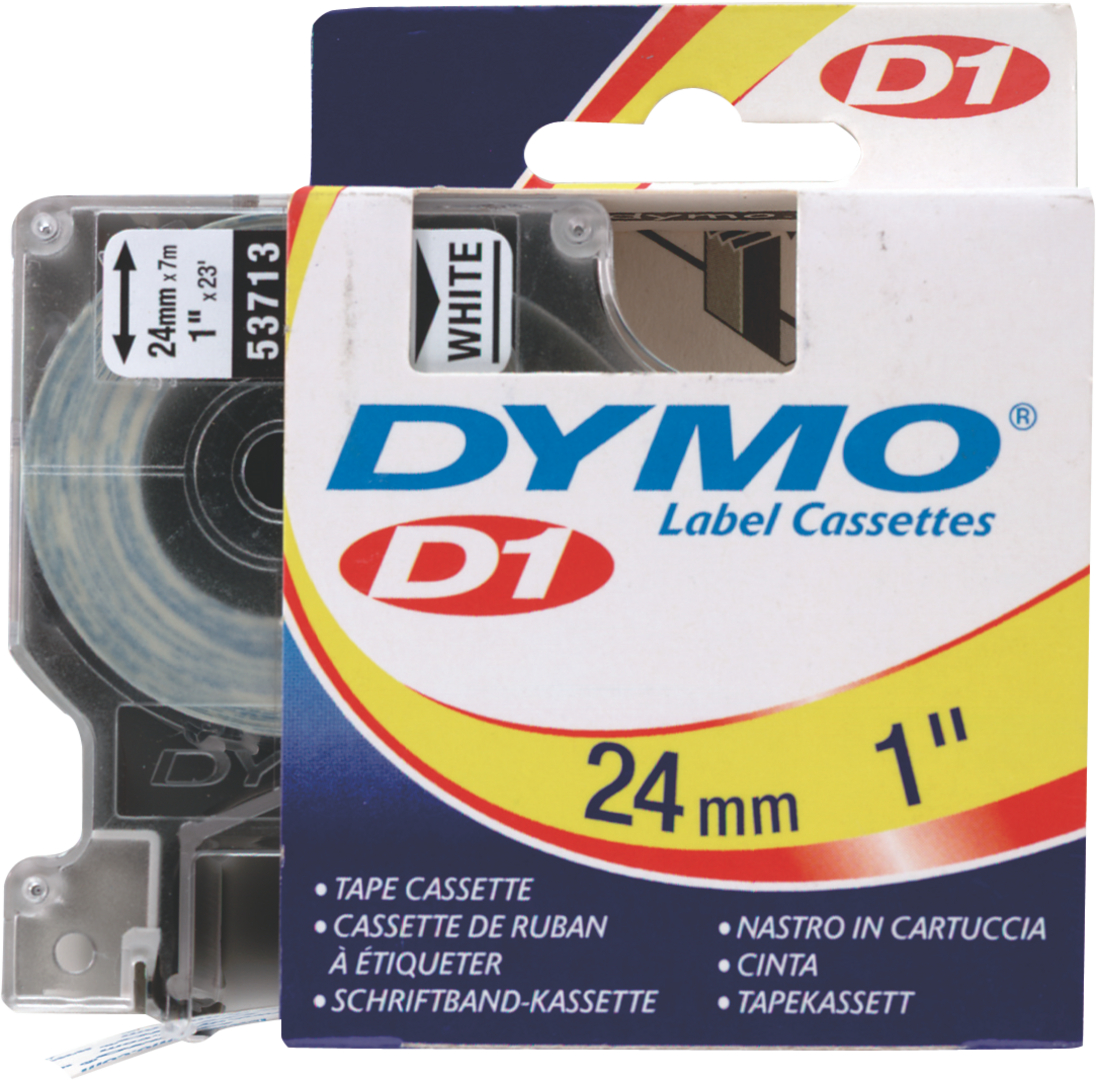 DYMO Schriftbandkassette D1 S0720670 9mmx7m sw auf tr