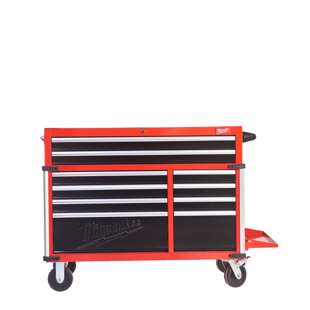 MILWAUKEE Werkstattwagen 117 cm / 46" mit 10 Schubladen