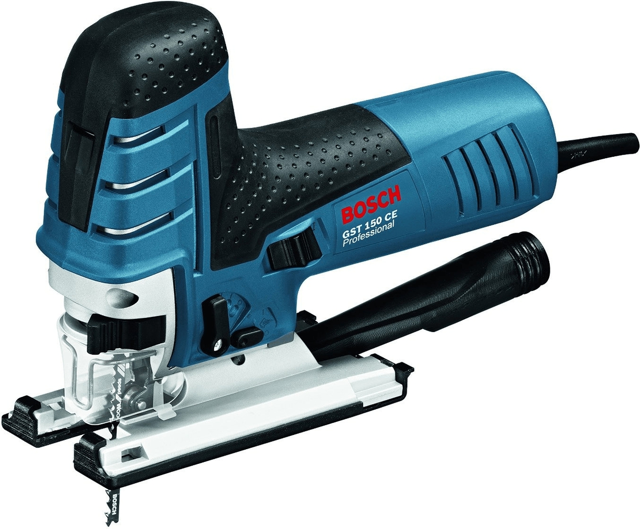 BOSCH Stichsäge GST 150 CE, Stabgriff, in L-Boxx 136, 1 x Sägeblatt T 144 D