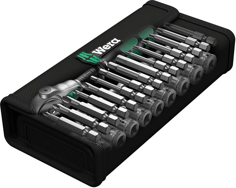 WERA 8100 SA All-in Zyklop Speed- Knarrensatz 1/4" Antrieb metrisch 003755