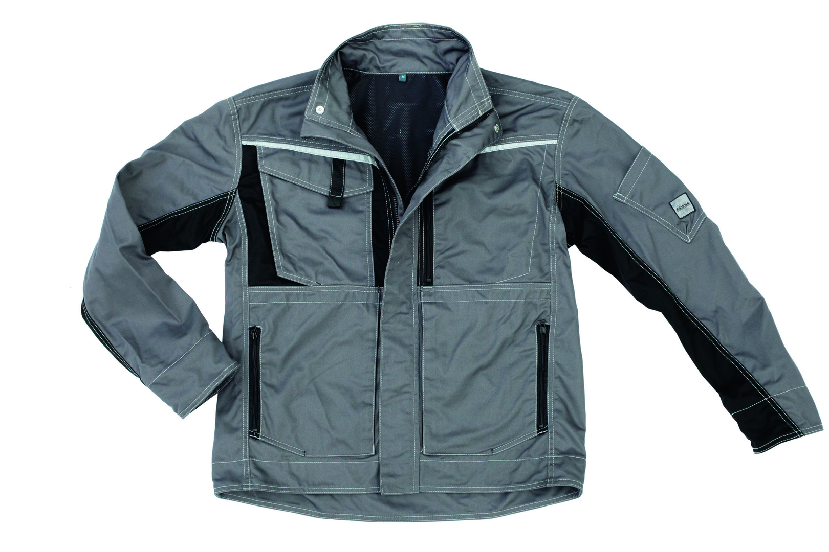 EXCESS Arbeitsjacke Champ grau/schwarz,  Gr. L