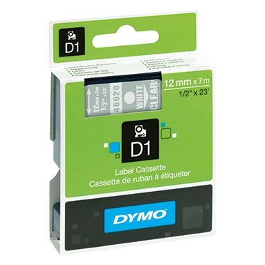 DYMO Schriftbandkassette D1 S0720670 9mmx7m sw auf tr