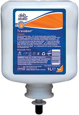 SC JOHNSON Hautschutzcreme Travabon 1.000 ml Kartusche, TVC1L