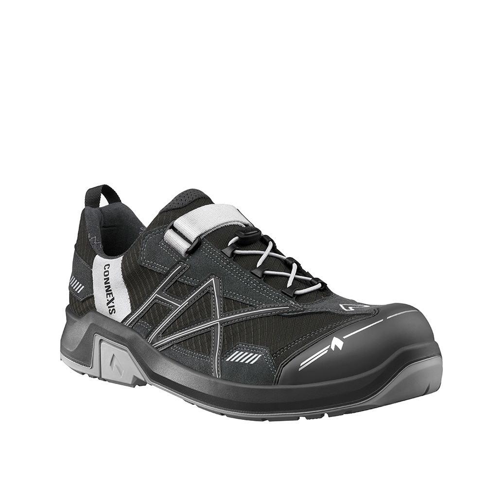 HAIX Sicherheitshalbschuh CONNEXIS grey/ silver Safety Damen S1P Low Gr.43 UK9