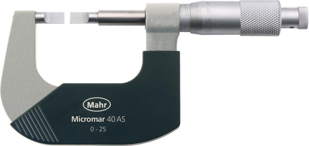 MAHR Bügelmessschraube Micromar 40 AS 0-25 mm 0,01 mm 4134200