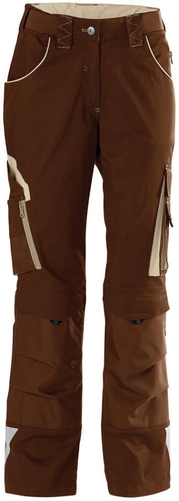 FORTIS Damen-Bundhose 24 braun/beige, Gr.38