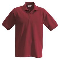 HAKRO Classic Polo Shirt Piqué aus 100% BW, weinrot, Gr. 3XL